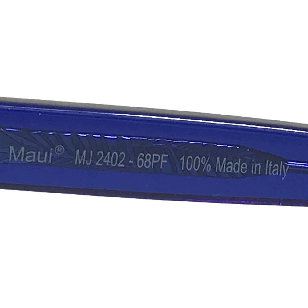 Maui Jim Eyeglasses Frames MJ2402-68PF Tortoise Blue Cat Eye Full Rim 52-18-140